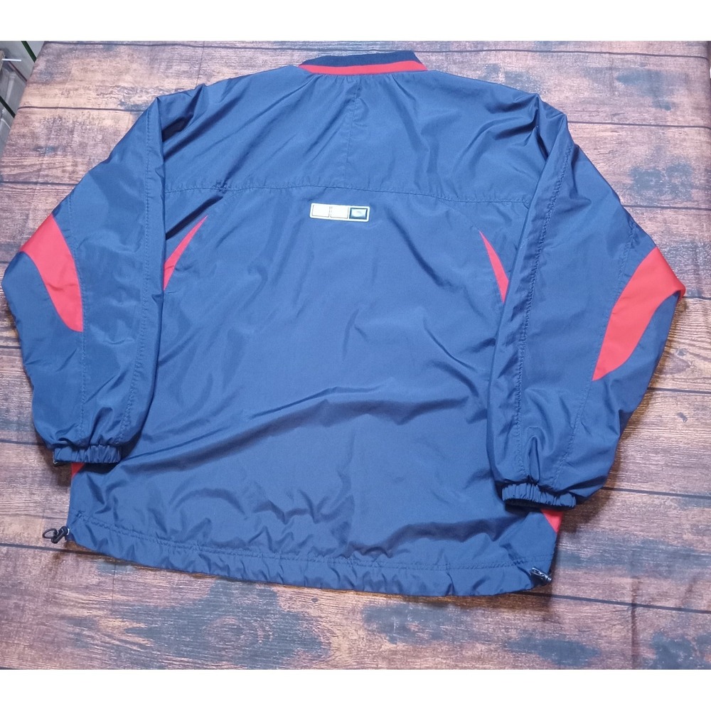 CCM Columbus Blue Jackets Long Sleeve Pullover Windbreaker Men's XL - Picture 2 of 8